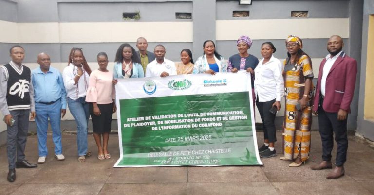 Kinshasa: les ONGs Nationales membres de la plateformes RONHD, valident la l’outil de stratégie de communication, plaidoyer et de mobilisation des ressources