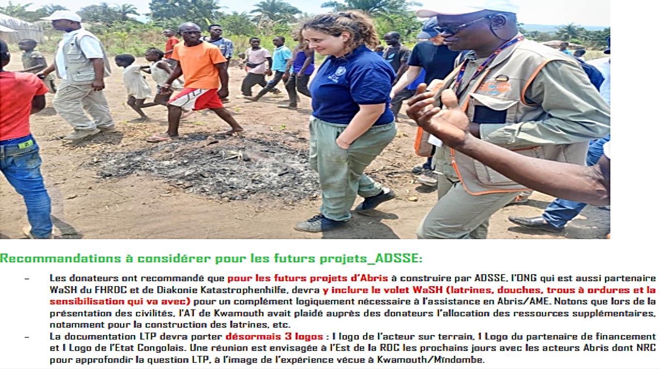 CONAFOHD : bonnes pratiques des acteurs humanitaires locaux