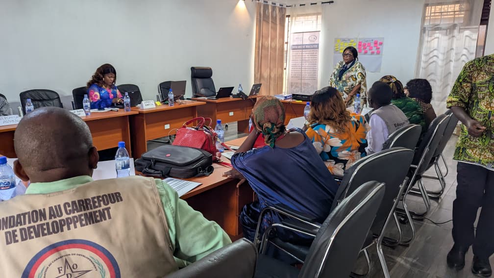Atelier d’échange d’expériences et de renforcement des capacités des OBC du CCONAT a Bukavu