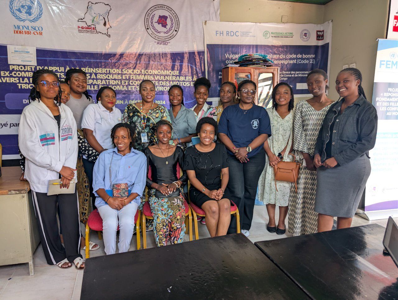 AVSD mobilise les jeunes femmes à travers le programme “Binti Inuka (Fille, Lève-toi)”